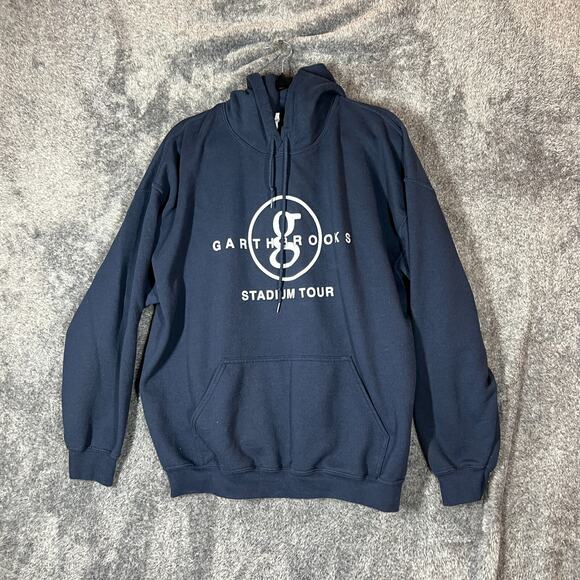 GARTH BROOKS Stadium Tour Pullover HOODIE Mens XL Concert Merch Sweatshirt - Picture 1 of 8